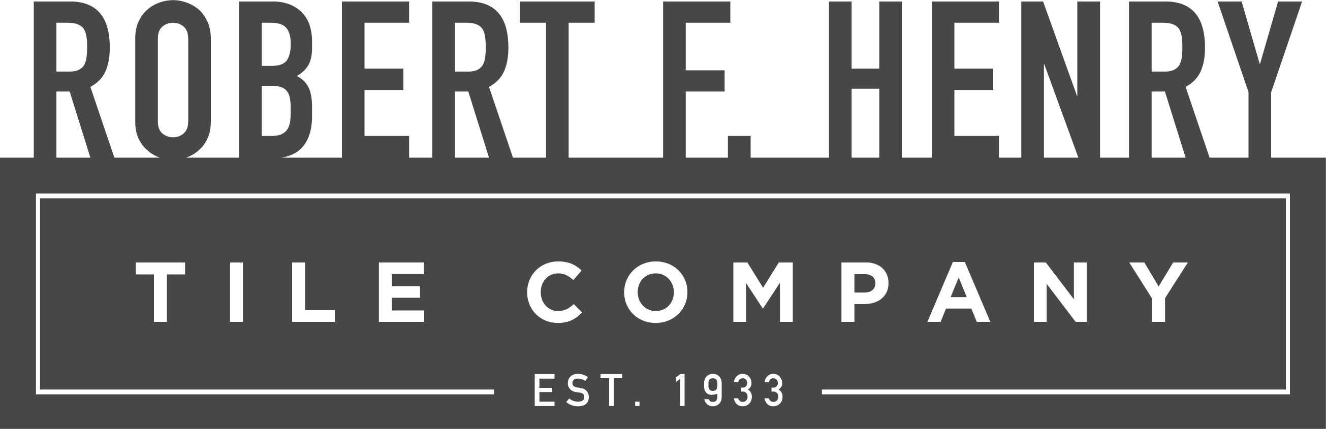 Logo for Robert F. Henry Tile Company