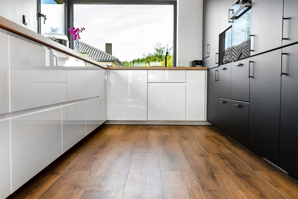 A Kitchen with Premium Flooring