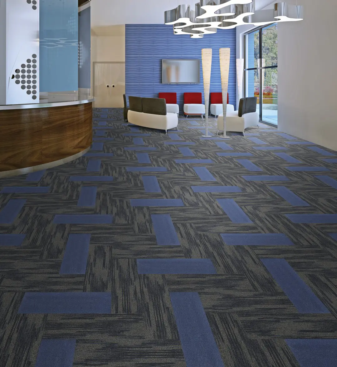 Business Space with Premium Carpet Installed